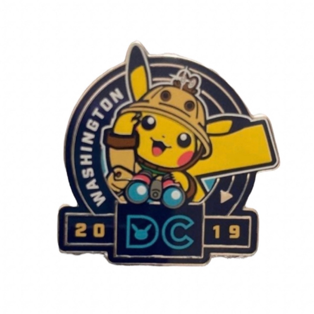 Pokémon Worlds 2019 Pikachu Pin RARE